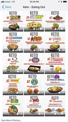 Low Carb At Restaurants, Pasti Fit, Diet Lunch, Keto Fast Food, Keto Fast, Keto Cheese, Ketogenic Diet Meal Plan, Keto Diet Food List