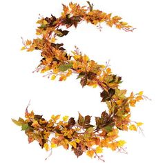 the letter s is made up of leaves