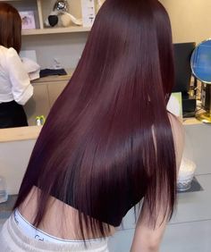 Long Dark Burgundy Hair, Dark Red Black Hair Color, Best Dark Hair Colors, Hair Inspo Color Dark, Dark Raspberry Hair, Super Dark Red Hair, Dark Burgundy Brown Hair, Red Dark Brown Hair, Dark Red Hair Color Burgundy