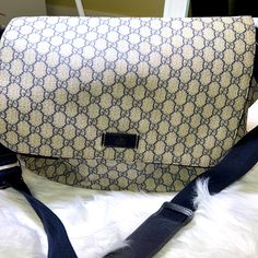 Light Spots On Interior, But I Would Say Its In Good Condition Gucci Diaper Bag, Light Spots, Gucci Bags, Baby Bag, Black Tan, Black And Tan, Gucci Bag, Diaper Bag, Limited Time