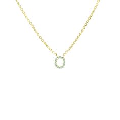 Our initial necklaces are the perfect gift for anniversaries, birthdays, graduations, and more! Simple and delicate, these are a timeless classic. Letter "O".Measurement: 0.3" pendant ; 16" + 2" extenderClosure: Spring ringMaterial: Brass with Rhodium/Gold Plating O Initial Necklace, Classic Open Circle Necklace For Gift, Classic Initial Necklace For Anniversary With Adjustable Chain, Classic Adjustable Chain Initial Necklace For Anniversary, Gold Initial Necklace With Round Birthstone, Anniversary Charm Necklace With Cable Chain, Dainty Initial Necklace With Adjustable Chain For Anniversary, Round Charm Necklaces With Cable Chain For Anniversary, Round Charm Necklace With Cable Chain For Anniversary