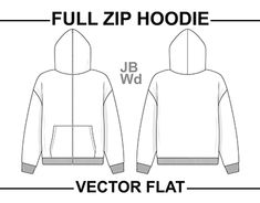 the full zip hoodie is shown in black and white, with an additional zipper