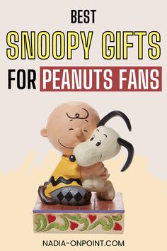 the best snoopy gifts for peanuts fans