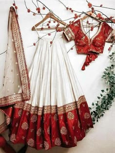 👉Send contact number on order its Needed for ship item 👉 Choli Fabric Choli Fabric : Taffeta Silk With Embroidery Work Choli Color : Red Choli Material size :0.80 Meter Lehenga Flair : 3 Mtr Lehenga Length : 44 Inch Lehenga Color : Red & White Lehenga Fabric : Soft Taffeta Silk Has Dupatta :Yes Dupatta Fabric : Heavy Nylon Net With Sequence Work Work :Embroidery Work Stitching :Semi Stitch Package Contains: 1 Semi-Stitched Lehenga with Dupatta and Un stitched Blouse What is semi-stitched ? White Lehenga Choli, Red Lehenga Choli, Blouse Lehenga, Sabyasachi Lehenga, Organza Lehenga, Choli For Women, Wedding Dress Outfit, Indian Outfits Lehenga, Saree Bollywood