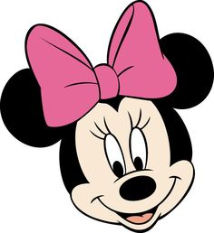 a cartoon minnie mouse with a pink bow on her head stock photo and royalty images