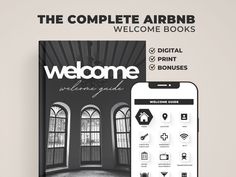 the complete airbnb welcome book and digital print guide