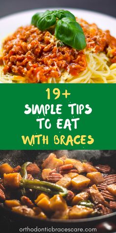 How To Eat Healthy With Braces - 19+ Tips: Let's know about all the foods you can eat or not with braces. Foods To Eat With Braces Meals, How To Eat With Braces, After Braces Food, New Braces Food, Soft Healthy Foods For Braces, Food After Braces