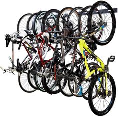 8 Bicycle Bike Storage Hanger for Garage Bike Wall Storage, Wall Mounted Bike Storage, Hanging Bike Rack, Indoor Bike Storage, Bike Rack Garage, Bike Rack Wall, Hybrid Bikes, Bike Wall Mount, Bike Hanger