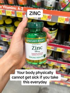 Zinc Supplement, Healthy Lifestyle Food, Herbs For Health