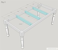 the measurements for a bed frame