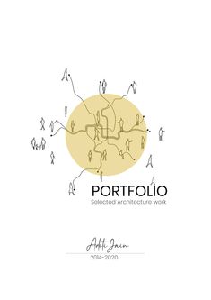 the logo for portfolio, an artisanic work that is being used to create