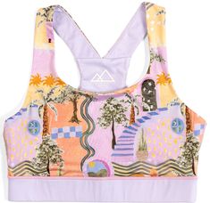 For support on hikes  rides and beyond  choose the Wild Rye Lucille sports bra. It provides reliable  distraction-free support  thanks to carefully placed seams that sit comfortably under a pack. Sicilian Summer, Convertible Bra, Mesh Bra, 2024 Christmas, Longline Bra, Cycling Workout, Print Crop Tops, Signature Print, Rei Co-op