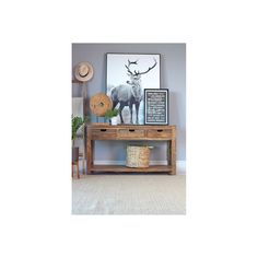 Natural wood grain accents add rustic appeal to this classic, wooden console table. Crafted with gorgeous sheesham wood, it's a sturdy and stylish addition to any home. Three slide-out drawers on wooden glides offer versatile storage space. A spacious open shelf down below adds even more convenience. Place this wooden console table in an entryway or den to add charm and personality to your decor.. Three pull out drawers with wooden glides and bottom storage shelf, Assembly Required:No, Collectio Rustic Wood Console Table, Wood Console Table With Drawers, Storage Console Table, 3 Drawer Storage, Sofa Console, Storage Console, Console Table With Drawers, Wooden Console Table, Wooden Console