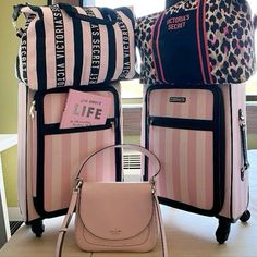 Victoria's Secret Aesthetic, Tumblr Girly Aesthetic 2013, Pink Glam, Luggage Bags Travel, Pink Aura, Pink Star