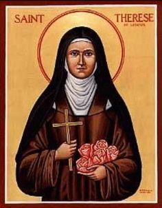 the icon of st teresa theresa