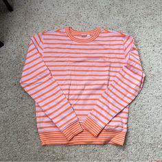 Pink And Orange Size Medium Gap Sweater. Washed But Never Worn. Gap Pink Crew Neck Top, Gap Pink Tops For Spring, Pink Gap Tops For Spring, Gap Pink Tops For Fall, Pink Gap Tops For Fall, Gray Cheetah Print, Wool Sweaters Womens, Gap Sweater, Boatneck Sweater