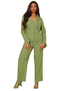 Women Textured Lycra Blend Western green co ord set Co Ord Set For Women, Western Dress For Women, Cozy Sleepwear, Western Dress, Fancy Tops, Cotton Texture, Women Travel, Sleepwear & Loungewear