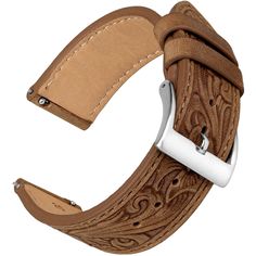 PRICES MAY VARY. 【Suitable Model】Our 22mm leather bands are compatible with the Samsung Gear S3 Classic and Frontier, Samsung Galaxy Watch 46mm, Galaxy Watch 3 45mm and Garmin Vivoactive 4, Active, Marq, Legacy. 【Quality】Premium soft top genuine leather with fashionable craftsmanship, interior lining is also made of calf leather, comes with precision-polished silver stainless steel clasp constructed by premium craftsmanship to match watch face, classic and elegantnew stylish design, skin-friendl Gentleman Lifestyle, Diy Leather Projects, Leather Gear, Leather Watch Band, Samsung Galaxy Watch, Leather Projects, Leather Watch Bands, Leather Diy, Soft Tops