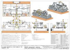 an image of some type of machine that is in the shape of a car engine