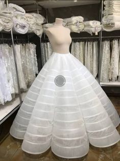 Ball Gown  Petticoat Crinoline Slip Underskirt For Ball Gown Wedding Dress  In Stock 721 Ball Gown Petticoat, Opera Gown, Vienna Opera House, Chic High Heels, White Ball Gowns, Quinceanera Dresses Pink, Dresses Pink, Gown Wedding, Fashion Line