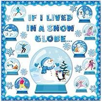 a snow globe with the words if i lived in a snow globe