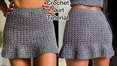 there is a crochet skirt pattern on this page