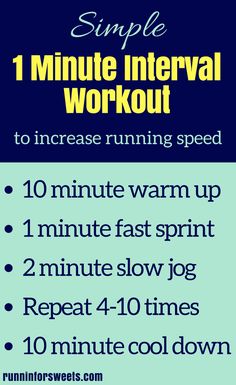 a poster with instructions on how to do an intense intervals workout for the entire body