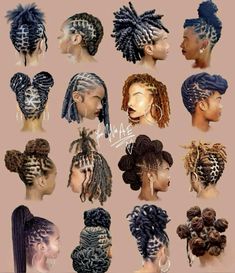 Styling Short Dreadlocks Black Women, Styling Locs For Wedding, Prom Hairstyles For Locs, Short Loc Hairstyles For Black Women, Updo Styles For Locs, Locs Hairstyles For Women Shoulder Length, Short Loc Styles For Women Locks, Styles For Short Locs For Women, Short Loc Hairstyles For Women