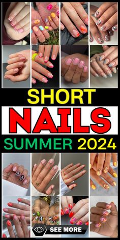 Get your nails ready for summer with the hottest trends of 2024! From vibrant neon shades and tropical designs to pastel hues and chic nail art, find the perfect summer nail ideas to make your manicure pop. Click to explore the best polishes and tools available on Amazon, read reviews, and shop your favorites. Shine bright this summer with stunning nails! 💖 #SummerNails #NailArt #2024Trends 🌸🛍️ Toe Art Designs, Summer Dip, Short Nails Summer, Dip Nail Colors, Bright Nail Art, Summer Gel Nails, Cute Short Nails, Short Gel Nails, Colors For Dark Skin