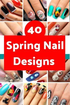 Spring Nail Design, Art Essentials, Classic French Manicure, Vibrant Nails, Seasonal Nails, Floral Decal, Trends For 2024