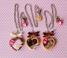 Fimo Kawaii, Food Jewelry, Cute Clay, Clay Miniatures, Fimo Clay, Polymer Clay Charms, Polymer Clay Projects