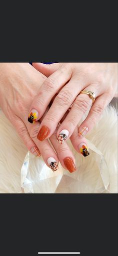 Thanksgiving Nails, Nail Designs, Thanksgiving, Nails