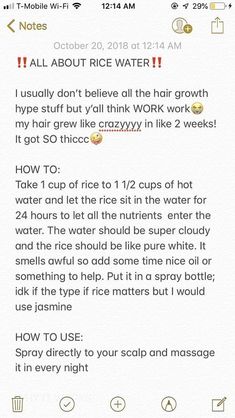 Rice Water For Hair, Natural Hair Growth Tips, Hair Care Growth, Long Hair Tips, Natural Hair Care Tips, Hair Regimen, Rice Water, Healthy Natural Hair