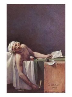 a painting of a naked man laying on top of a bed next to a suitcase