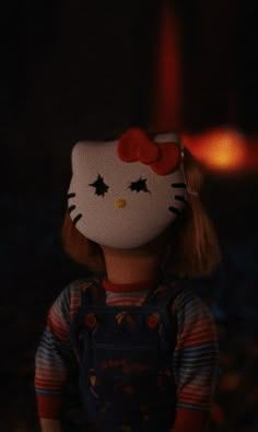 chucky hello kitty Horror Movies Wallpaper, Halloween Profile Pictures, Charles Lee Ray, Jake Wheeler, Chucky Movies, Chucky Halloween