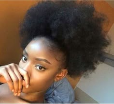 High Puff, 4c Hair, Natural Hair Inspiration, Natural Hair Tips, Hair Crush