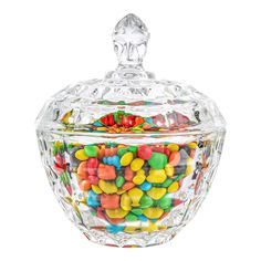 PRICES MAY VARY. [ComSaf Candy Dish] Crafted of quality lead-free brilliant transparent glass, this gorgeous lidded candy dish catches and reflects light for stunning effect, perfect to entertain friends and family. [Fancy Design] Classic design with faceted cuts makes ComSaf candy bowel sparkle and shine elegantly. Your dozens of treats inside will look too good to resist. Treat your family and guests a bowlful of fun with sparkling candy dish, bringing festive events to life. [Perfect Size] Th Office Desk Set, Fruit Holder, Sugar Jar, Nut Bowl, Candied Nuts, Glass Candy Dish, Candy Jar, Home Office Desk, Candy Bowl