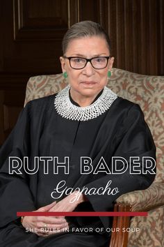 ruth bader on the cover of her book