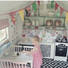 Cubby House Interior, Kids Playhouse Interior, Playhouse Interior Ideas, Cubby House Ideas, Kitchen Outside, Playhouse Interior, Playhouse Decor, Kids Cubby Houses, Playhouse Ideas