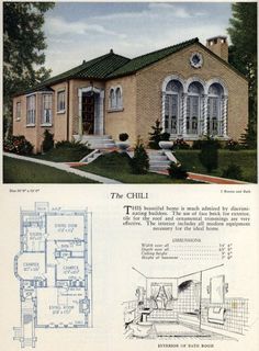 an old house is featured in the catalog