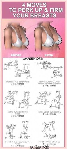 the instructions for how to perform chest exercises