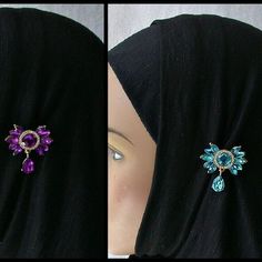 2 (Two) High Fashion Hijab Pins Signature Designer Looking Headscarf Pin 1 1/2 Inches Wide X 1 1/2 Dangle Straight Clasp In The Back Wear As Hijab Pin, Lapel Pin, Hat Pin Brand New Never Used Bundle Orders Of 3 Or More Get 20% Discounts Ships Same Day Or Next Excluding Weekends And Holidays Pet Free And Smoke Free Home High Fashion Hijab, Bridal Scarf, Pin Hat, Hijab Pins, Pin Cute, Crystal Fashion, Butterfly Pin, Fashion Hijab, Heart Brooch