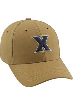 This Xavier Musketeers Brown Adjustable Hat features a front embroidered team logo. Zephyr Handyman Hat, Front embroidered logo, Brown cotton canvas material, Metal eyelets, Side Z logo, Cotton, Wipe clean with cloth or cleaning kit, 4 Brown Fashion, Adjustable Hat, Canvas Material, Team Logo, Hats For Men, Cotton Canvas, Cleaning Wipes, ? Logo, Hats