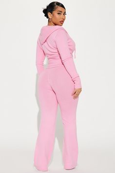 Available In Black, Heather Grey, Light Blue, And Pink. Sweater Pant Set Jacket Hoodie Zipper Closure Wide Leg Pant Buckle Detail Elastic Waistband Stretch 50% Acrylic 29% Polyester 21% Nylon Imported | Lana Sweater Pant Set in Pink size 2X by Fashion Nova Pink Sweater Set, Pink Long Sleeve Winter Sets, Pink Knit Set, Pink Stretchable Two-piece Set, Pink Two-piece Loungewear Sets, Pink Fitted High-waisted Pants Set, Zipper Hoodie, Sweater Pants, Hoodie Jacket