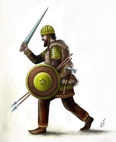 Ancient Warfare, Bronze Age, Fantasy Character Design, Swords, Samurai Gear, Soldier, The Past, Character Design, Art