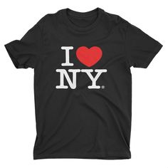 PRICES MAY VARY. 100% Cotton Imported Machine Wash I Heart Ny, Nyc Shirt, I Love New York, I Love Nyc, I Love Ny, Heart T Shirt, I ❤ Ny, Girls Tees, Kids Shorts