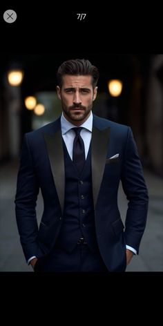 Groom Blue Suit, Tattoo Project, Groom Suit, Blue Suit, Color Themes, Wedding Suits, Big Day, The Man, Wedding Inspiration