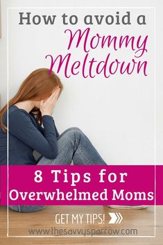 The best parenting tips for overwhelmed moms to beat mom stress!  If you feel overwhelmed as a Mom, avoid a Mommy Meltdown by checking here for my best overwhelmed mom tips! Single Mom Inspiration, Mom Motivation, Parenting Discipline, Mom Life Hacks, Parenting Ideas, Organized Mom, Happy Mom