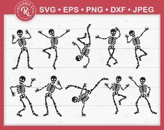 the skeleton dance sequence is shown in black and white