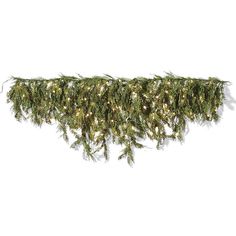 a garland with lights hanging from it